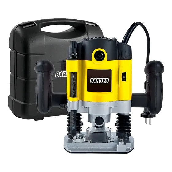 Fresadora Barovo FE120-C 1200W 220V Con Maletin Y Accesorios