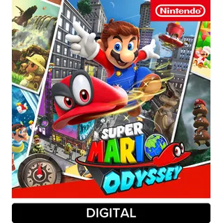Super Mario Odyssey Nintendo Switch Digital Super Mario Odyssey Nintendo Switch Digital