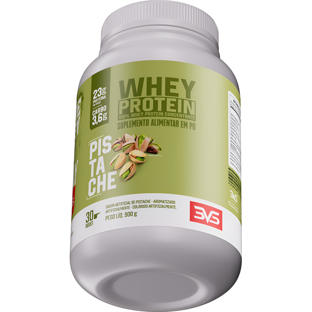 100% Whey Concentrado Com 23g De Proteína Por Dose - 900g. Sabor Pistache 100% Whey Concentrado Com 23g De Proteína Por Dose - 900g. Sabor Pistache