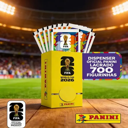 Kit 100 Envelopes 700 Figurinhas Album Copa Do Mundo 2026 Copa Do Mundo 2026