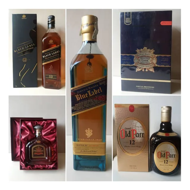Royal Salute - Premier- Blue Label - Black Label - Old Parr