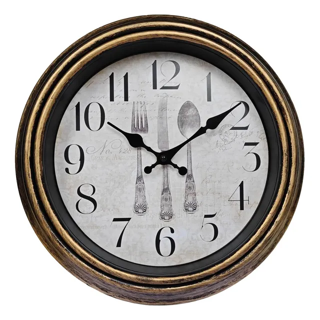 Woophen Relojes De Pared Vintage, 12 Relojes De Pared Retro 