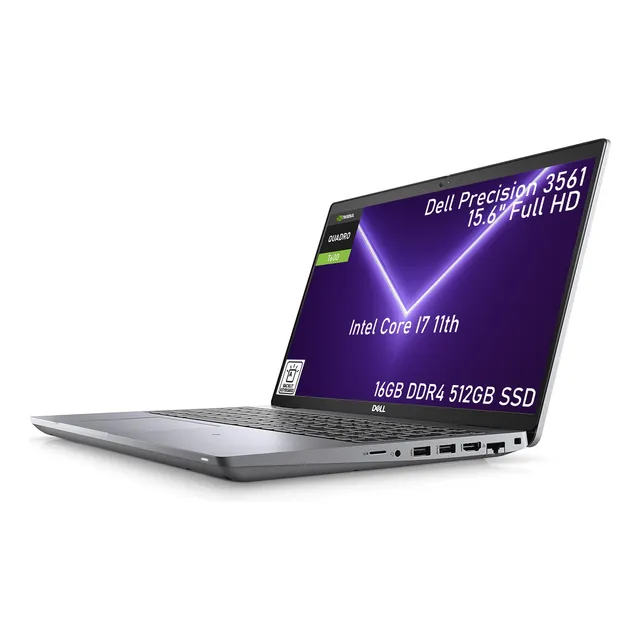 Dell Precision 3561 Core I7 11th 16g 512g Nvidia T600 15.6in