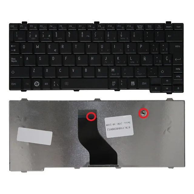 Teclado Toshiba Mini Nb505-sp0163m Sp0164 Sp0165 Pk1308o2a00