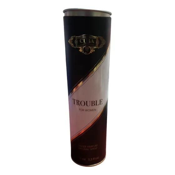 Perfume Cuba Trouble 100ml Edp Mujer-100%original Volumen
