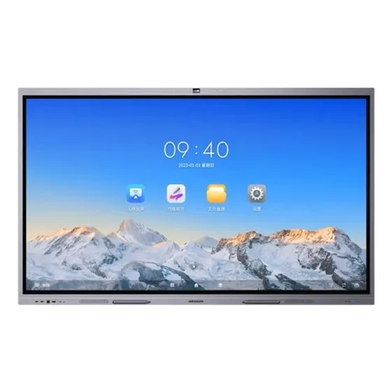Pantalla Interactiva 4k De 65 In Con 20 Puntos Táctiles
