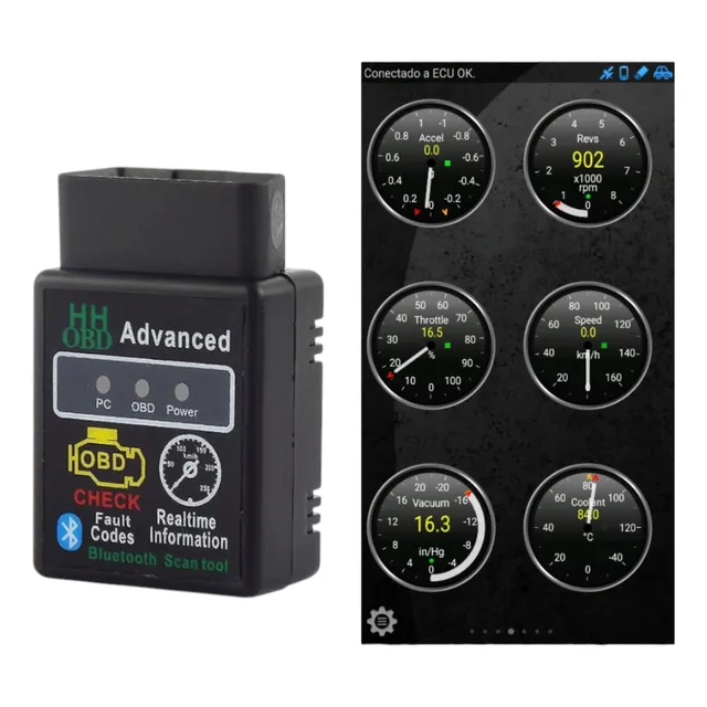 Escáner Automotriz Bluetooth Elm327