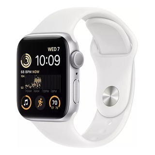 Apple Watch Se 2 40 Mm Gps + Cel Plata Grado A Apple Watch Se 2 40 Mm Gps + Cel Plata Grado A