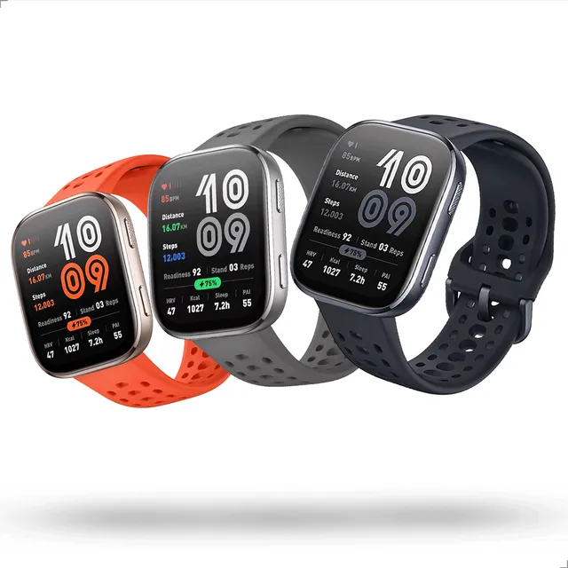 Relógio Inteligente Smartwatch 6 Amazfit Bip Amoled 5atm Gps