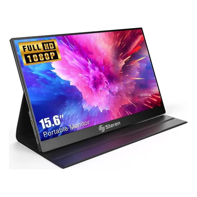Monitor Hdr Portátil De Steren 16 Para Computadoras Portátil