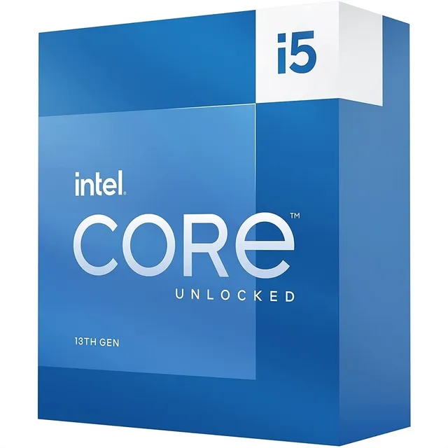 Procesador gamer Intel Core i5-13600K BX8071513600K de 14 núcleos y 5.1GHz de frecuencia con gráfica integrada