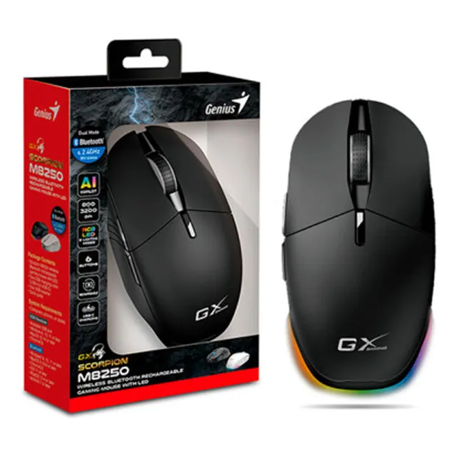 Mouse Genius Gx Scorpion M8250 Black