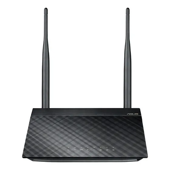 Router Asus Rt-n12/d1 4 Puertos N300 2 Antenas 5dbi Negr /vc