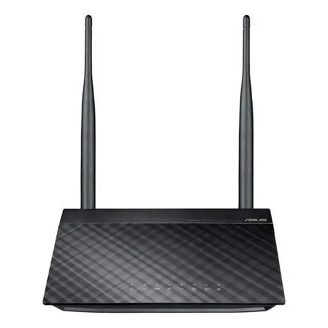Router Asus Rt-n12/d1 4 Puertos N300 2 Antenas 5dbi Negr /vc