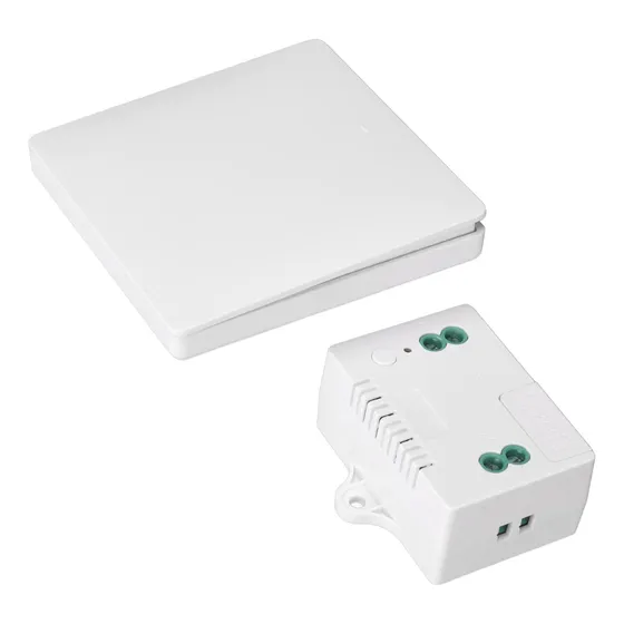 Kit Receptor Interruptor Luz Inalámbrico Control Remoto 433