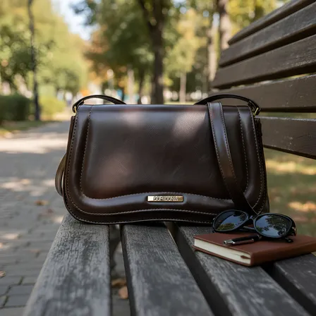 Bolsa Tiracolo Feminina Domidona Média Retrô Alça Ajustável