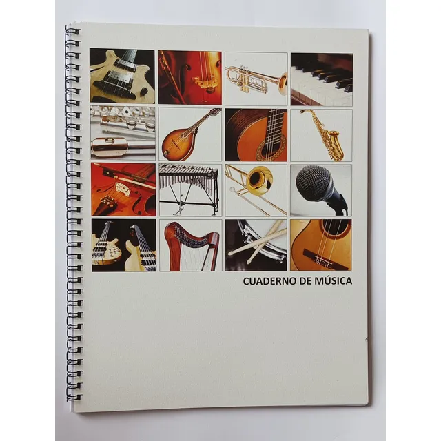 2 Cuadernos Pentagramados De 40 Páginas C/u - Envío Gratis 