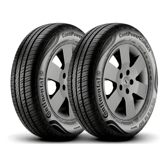 Kit 2 Pneus 175/65R14 ContiPowerContact Continental 82T Aro 14