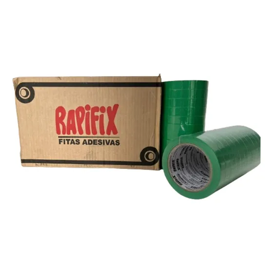 Fita Crepe Automotiva 18mx40mm Rapifix Caixa Com 66 Unidades