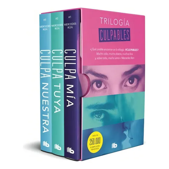 Trilogia Culpa Mia Culpa Tuya Culpa Nuestra Mercedes Ron