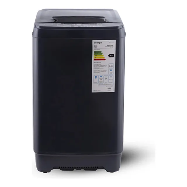 Kanji lavarropas automático 6.5 Kg silver carga superior color gris oscuro