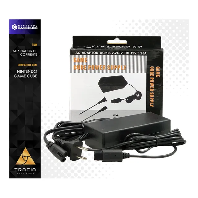 [ Fuente De Poder Para Gamecube ] Adaptador Corriente Tracia