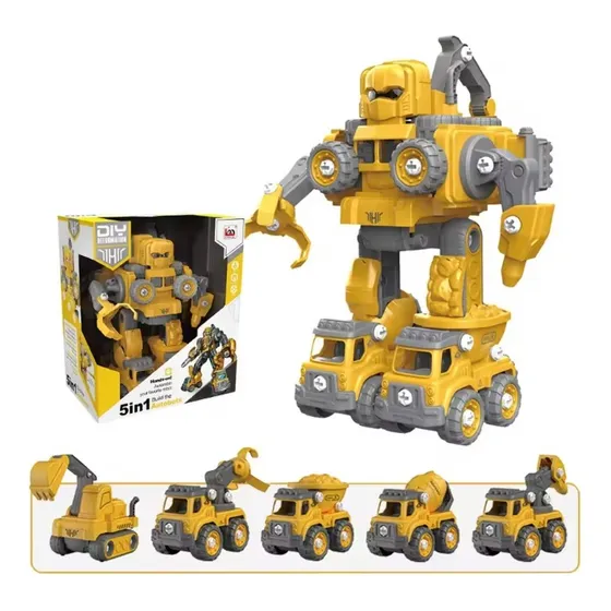 Juego Transformer 5 En 1 