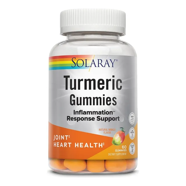 Cúrcuma Solaray 60 Gomitas