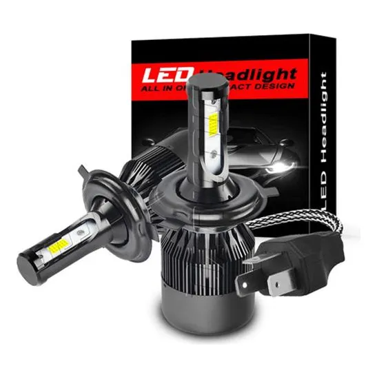 Focos Led 9003 H4 For Onix 2020 2021 Led 14000 Lúmenes