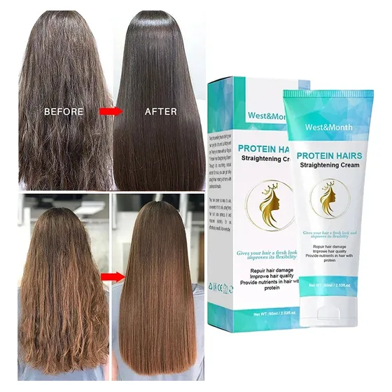 Crema Para Alisar Permanentemente El Cabello Con Queratina 2