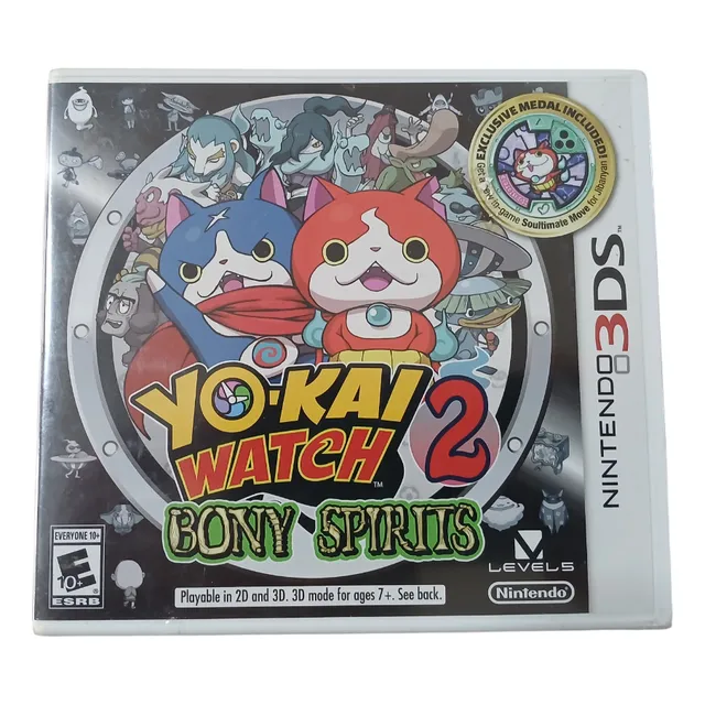 Yo-kai Watch 2 Bony Spirits - Americano Lacrado!