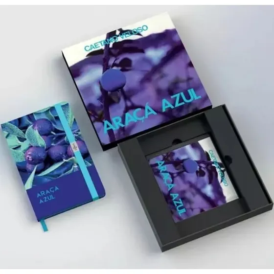 Fan Box Cd Caetano Veloso Araça Azul 1971
