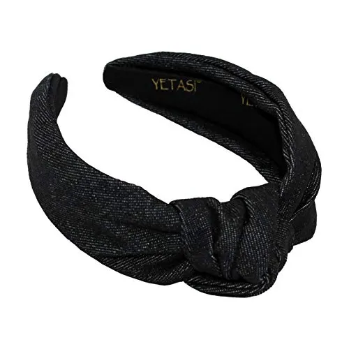 Yetasi Black Headband Es Trendy. Largo Negro Jean 449b4