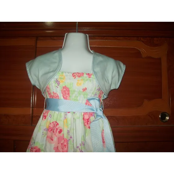Vestido De Niña Con Chaleco George Talla 4