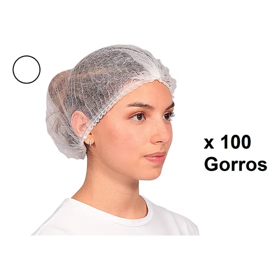 Gorros Sanitario Desechales Alimentos Laboratorio Cosmetica