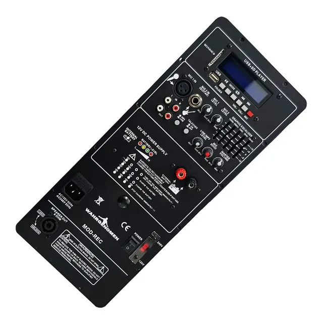 Modulo Bi Amplificado Bluetooth/usb Recargable 250w