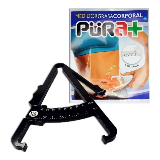 Adipómetro Plicómetro Medidor Grasa Corporal Pura+