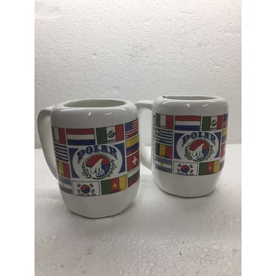 Jarra Cervecera Ceramica Polar Mundial Usa 94 Cerveza