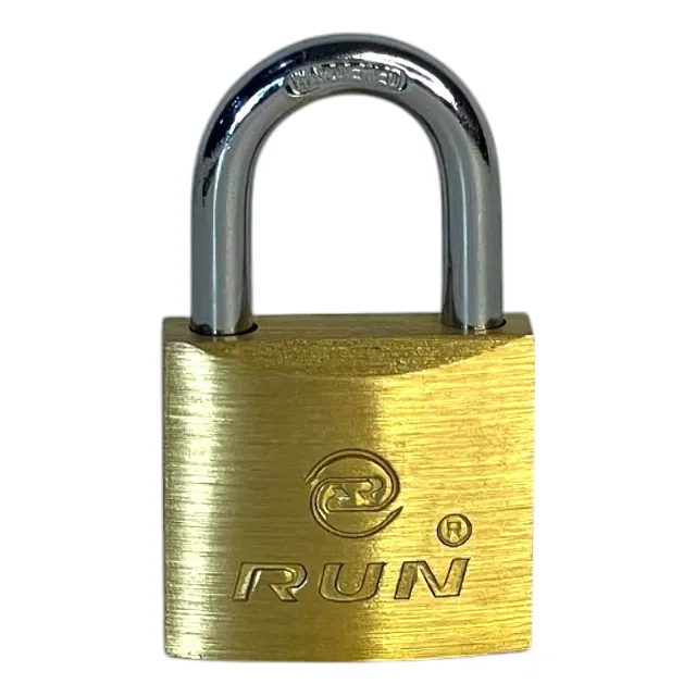 Candado 30mm Run Cilindro De Bronce Tres Llaves