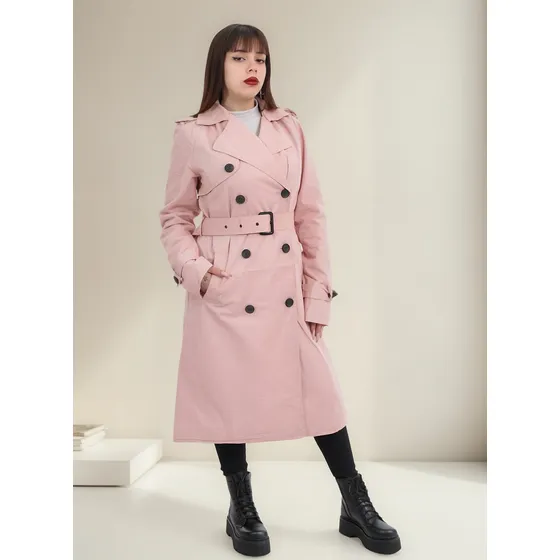 Piloto Mujer Campéra Tapado Impermeable Lluvia Trench Yd