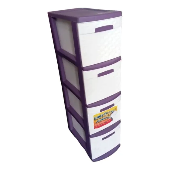 Gavetero Junior 4 Niveles Diseño Rattan