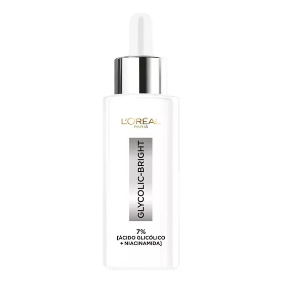 Sérum Facial L'oréal Paris Glycolic Bright 30ml Día/noche