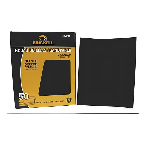 Sets De Hojas De Lijas #150 De 50 Unidades Brickell