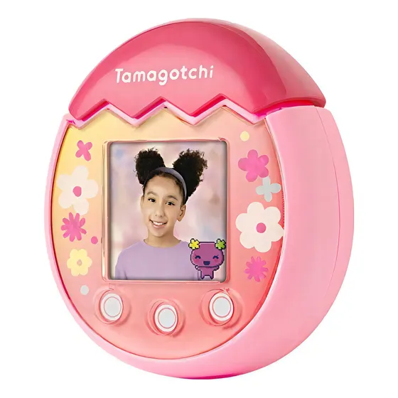 Tamagotchi Pix Bandai C/ Cámara Colores Inmediat Color Rosa