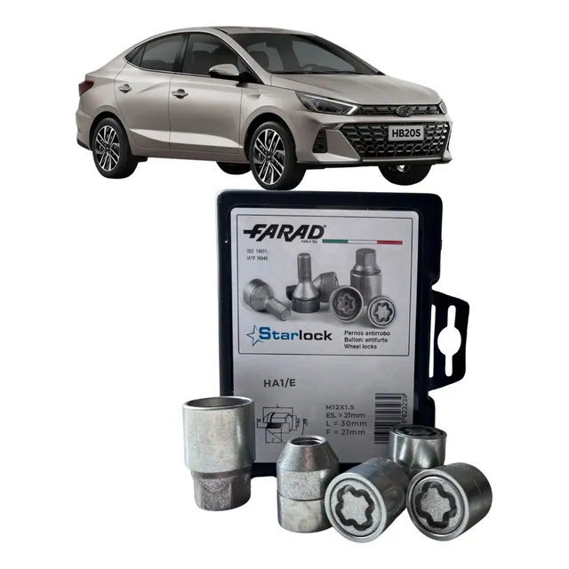 Tuercas De Seguridad Starlock Para Hyundai