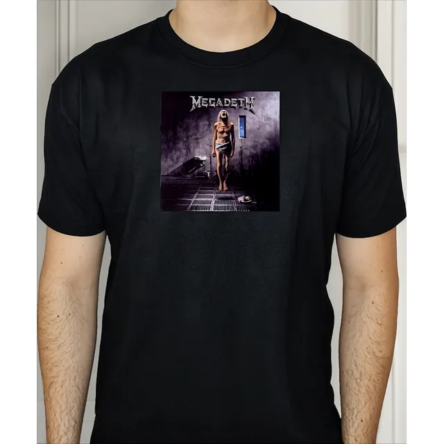 Remera Megadeth Dave Mustaine Thrash Metal Algodon Unisex 1