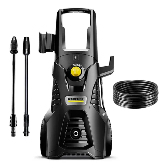 Lavadora de Alta Pressão Kärcher K5 2100 PSI 380L/h 1900W Motor Indução Com Jato Turbo Rotativo e La