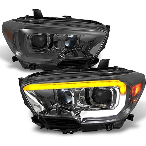 Para Nuevo Faro Delantero Proyector Cuadrado Tacoma Sr Sr5