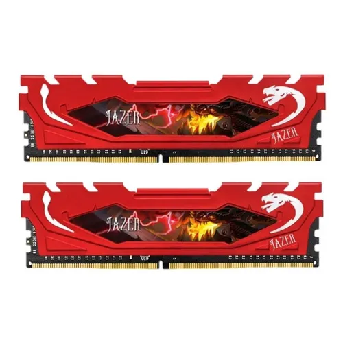 Memória Ram Jazer Gamer 2x8gb=16gb Ddr4 3200mhz Nova Lacrada