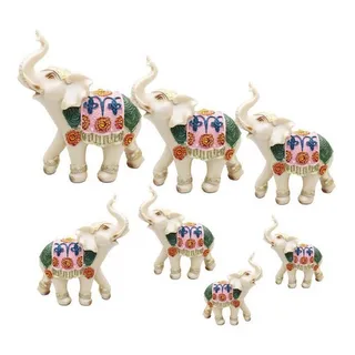 Elefante Blanco X 7 Decoración Galata Ganesha Decoracion Elefante Blanco X 7 Decoración Galata Ganesha Decoracion